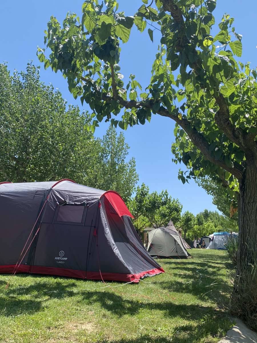 zona de acampada camping solsones